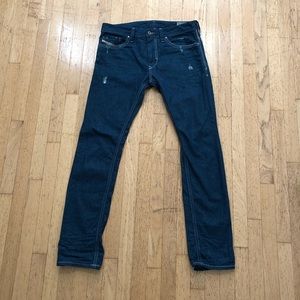 Diesel Men’s Blue Skinny Slim Blue Jeans